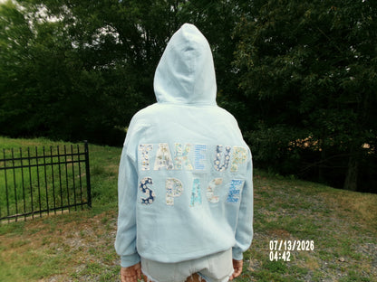Take Up Space Patchwork Hoodie