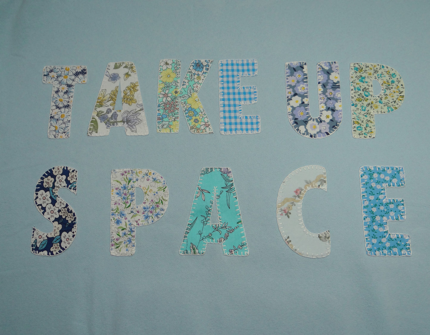 Take Up Space Patchwork Hoodie