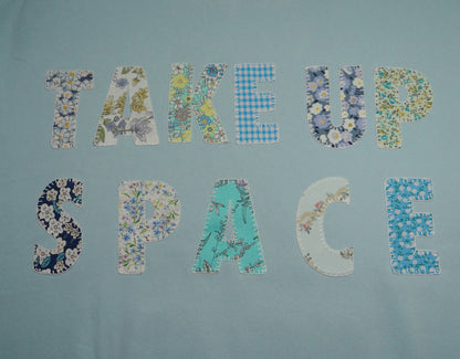Take Up Space Patchwork Hoodie