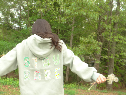 Stay Rare Patchwork Hoodie