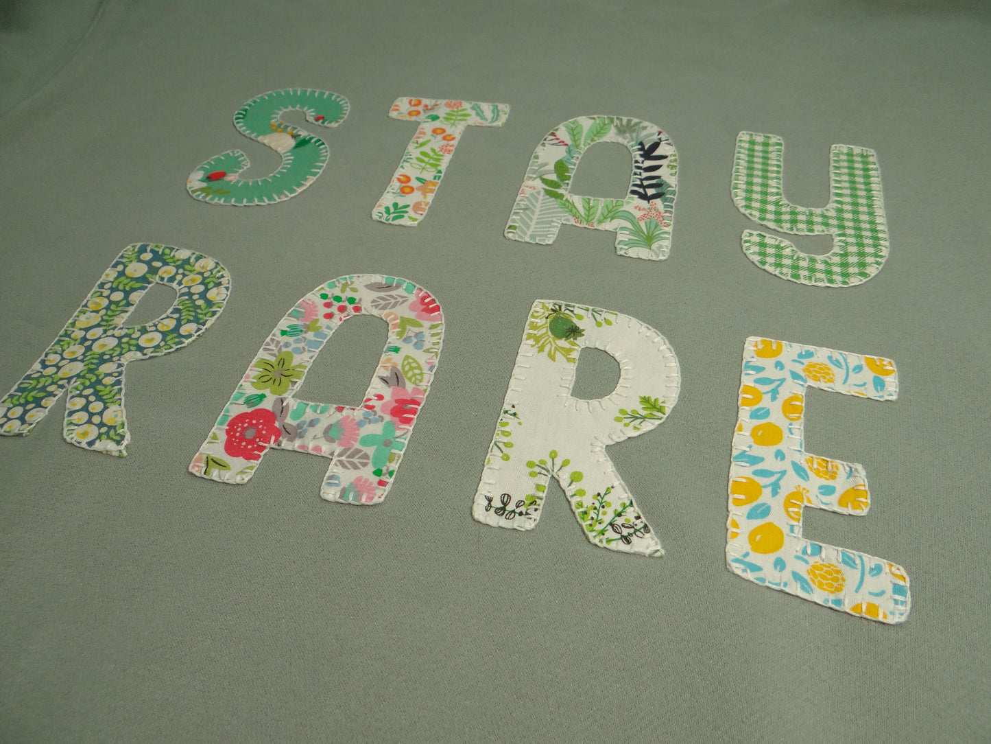 Stay Rare Patchwork Hoodie