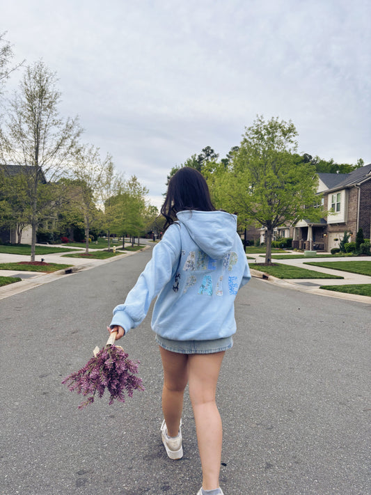 Take Up Space Patchwork Hoodie